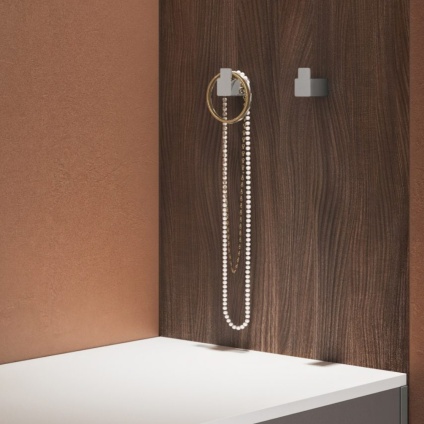 Origins Living Spluga Chrome Hook Cropped Lifestyle Image